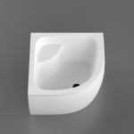 Akmens masės du&scaron;o padėklas Vispool RD-90 (be sifono)