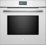 Įmontuojama orkaitė Siemens HM776G3W1, su mikrobangų funkcija ir pirolize