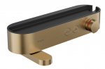 Termostatinis vonios - du&scaron;o mai&scaron;ytuvas Hansgrohe ShowerTablet 400, 24340140, &scaron;lifuotos bronzos