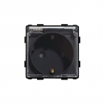 Vandeniui atsparus ki&scaron;tukinis lizdas Feelspot, juodas