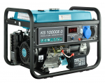 Benzininis - dujinis generatorius KONNER & SOHNEN KS 10000E G, 8.0kW