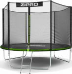 Batutas Zipro Jump Pro 10FT, 312 cm, su tinklu, su kopėčiomis