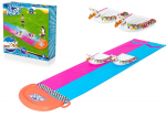 Pripučiama vandens čiuožykla Bestway Llama Rama Double Race Slide, 52320
