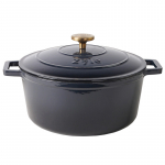 Apvalus emaliuotas ketaus puodas ZY020DGKI ,6 l