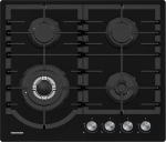Įmontuojama dujinė viryklė HBH-M447IWFGBK HEINNER