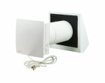 Ventiliatorius Twinfresh Comfo RA1-50-0 V.3 su &scaron;ilumokaičiu, jungimo