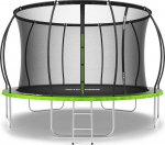 Zipro JumpPro Premium Batutas su vidiniu tinklu, 374cm