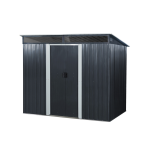 Metalinis sandėliukas su stoglangiu, 4 m2