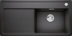 Plautuvė Blanco ZENAR XL 6 S-F 523902, antracito (su ekscentriniu ventiliu), dubuo de&scaron;inėje