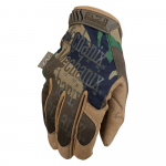 Pir&scaron;tinės Mechanix The Original&reg; Woodland Camo M dydis. Velcro, dirbtinė oda, TrekDry&reg;