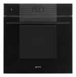 Įmontuojama orkaitė su garų funkcija Smeg SO6104S4PB3