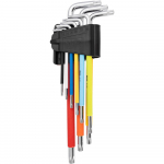 &Scaron;e&scaron;iakampiai raktai TORX T10 - T50 9 vnt.