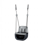 Ergonominės vaiki&scaron;kos sūpynės 3in1, antracito
