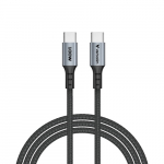 Verbatim 31846 Sync & Charge Kabelis USB-C į USB-C 100W 480Mbps 120cm, Pilka/Juoda