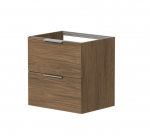 Spintelė po praustuvu arba stalvir&scaron;iu Kame LIRIS, BUC/6-3DR-V8/48-LIR, 60 cm, Varinis ąžuolas