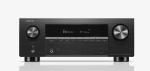 Stiprintuvas Denon AVR-X2900H DAB, 7.2 kanalo 95 W 4K/8K Dolby Atmos AV, su HEOS&trade; technologija, juodas