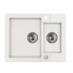 Granitinė plautuvė ALVEUS ROCK 80 11, balta