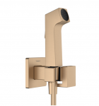 Bide rankinis du&scaron;as Hansgrohe 1jet E EcoSmart &scaron;iltam vandeniui su du&scaron;o laikikliu ir du&scaron;o žarna 125 cm, 29233140