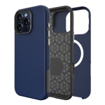 Dėklas Perfectionists Triangle Mag Case Apple iPhone 15 Pro tamsiai mėlynas