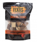 Obels ir cinamono rūkymo kaladėlės Texas Club, 1 kg