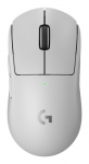 Logitech G PRO X Superlight 2 Belaidė žaidimų pelė, RF Wireless, 44000 DPI, Balta