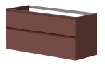Spintelė po dvigubu praustuvu Kame LOFT, BUD/12-3DR/D23-LFT, 120 cm, Terakota