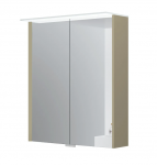 Veidrodinė spintelė Kame Loft, MC3DML/60-70/D16-LFT, su LED stogeliu, 60 cm, Linas