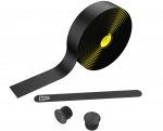 SQB Gravel Handlebar Tape 714, juoda vairo juosta