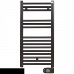 Elektrinis rank&scaron;luosčių džiovintuvas Zehnder Aura PBEBZ-080-40/MQ-9005, 786 x 400 300 W, juodas matinis