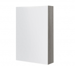 Spintelė su veidrodžiu Raguvos baldai Scandic 150013, 46 cm, pilkas uosis