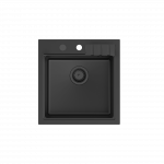 Plautuvė Quadron PETER 110, HCQP5052BLM_PC, anglies juoda