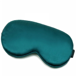 Akių kaukė miegui WAYA Silk EM-SLK03, tamsiai žalia