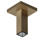 Du&scaron;o galvos laikiklis Hansgrohe E 10 cm, 24338140, &scaron;lifuotos bronzos