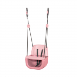 Ergonominės vaiki&scaron;kos sūpynės 3in1, pastelinė rožinė