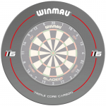 Smiginio sienos apsauga Winmau Black Pro Line Blade 6