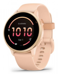 Garmin Vivoactive 6 I&scaron;manusis laikrodis 30.4 Metallic Pink Dawn with Pink Dawn Band