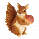 Sodo dekoracija "Voverė su grybu"