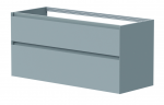 Spintelė po dvigubu praustuvu Kame LOFT, BUD/12-3DR/D35-LFT, 120 cm, Akmens mėlyna
