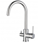 Plautuvės mai&scaron;ytuvas su jungtimi vandens filtrui AQUASANITA Sabiaduo 2963, 001 Chromas blizgus