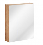 Vonios spintelė su veidrodžiu Comad CAPRI OAK 842A FSC