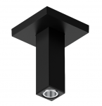 Du&scaron;o galvos laikiklis Hansgrohe E 10 cm, 24338670, juodas matinis