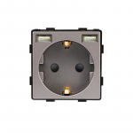 Ki&scaron;tukinis lizdas su USB Feelspot