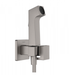 Bide rankinis du&scaron;as Hansgrohe 1jet E EcoSmart &scaron;iltam vandeniui su du&scaron;o laikikliu ir du&scaron;o žarna 125 cm, 29233340