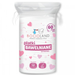Bocioland vatos diskeliai medvilniniai 60 vnt BL158