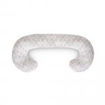 CebaBaby maitinimo pagalvė dżersej DUO, lapeliai rudi W-885-000-746