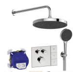 Potinkinis du&scaron;o paketas Ideal Standard CERATHERM NAVIGO SOLOS, 12,0 l/min (3 barai), chromo, A7892AA