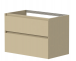 Spintelė po praustuu Kame LOFT, BU/8-3DR/D16-LFT, 80 cm, Linas