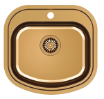 Nerūdijančio plieno plautuvė Quadron RAY 110 HB7701PVDBSC1, vario