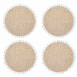 Tvirto audinio padėkliukų rinkinys CREATIVE TOPS, 4 vnt., &Oslash; 38 cm