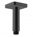 Lubinis du&scaron;o galvos laikiklis Hansgrohe Vernis Shape 10 cm, 26406670, juodas matinis